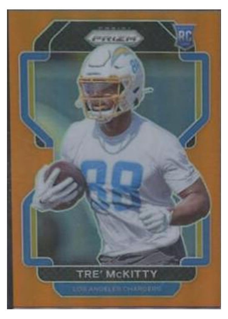 2021 Panini Prizm Base Set Tre' McKitty #416 card