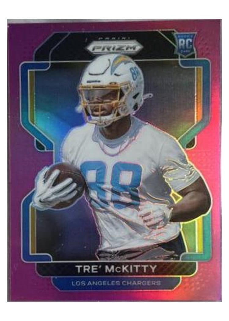 2021 Panini Prizm Base Set Tre' McKitty #416 card
