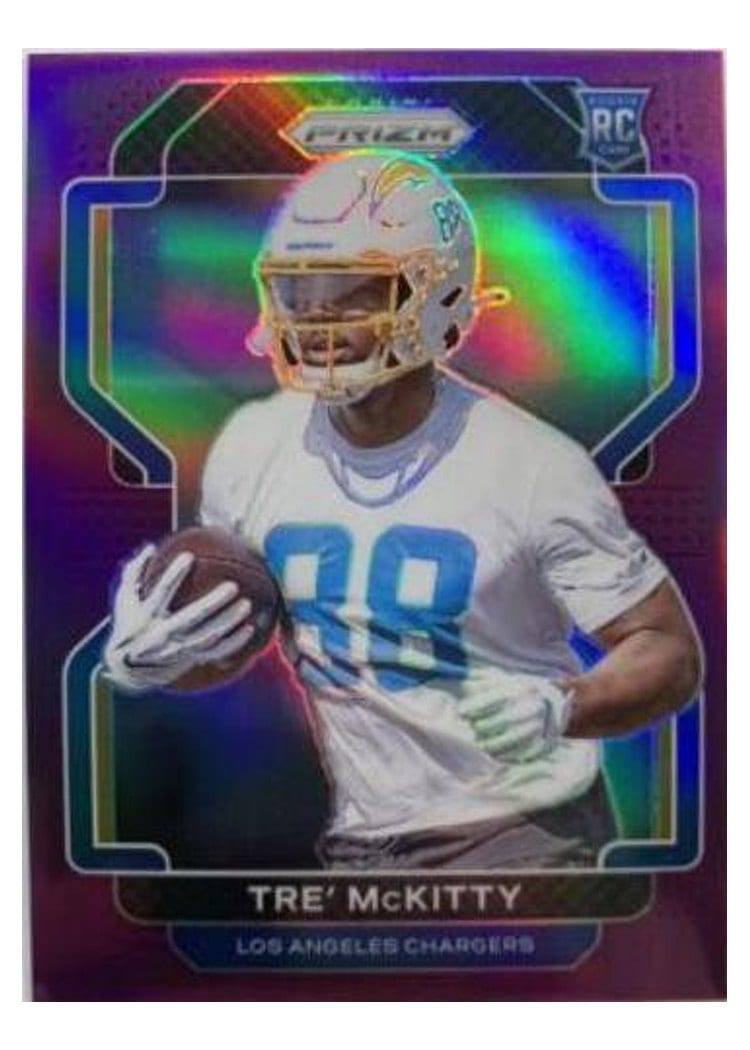 2021 Panini Prizm Base Set Tre' McKitty #416 card