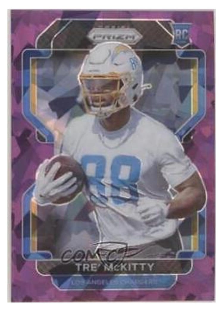 2021 Panini Prizm Base Set Tre' McKitty #416 card