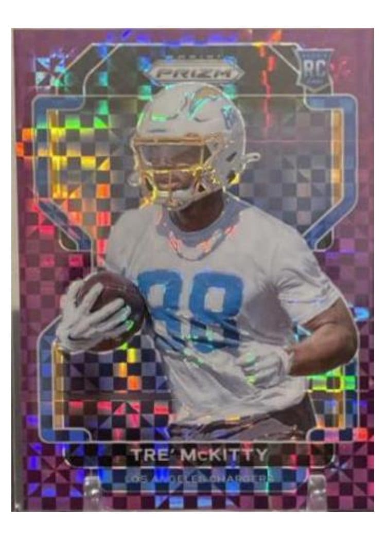 2021 Panini Prizm Base Set Tre' McKitty #416 card