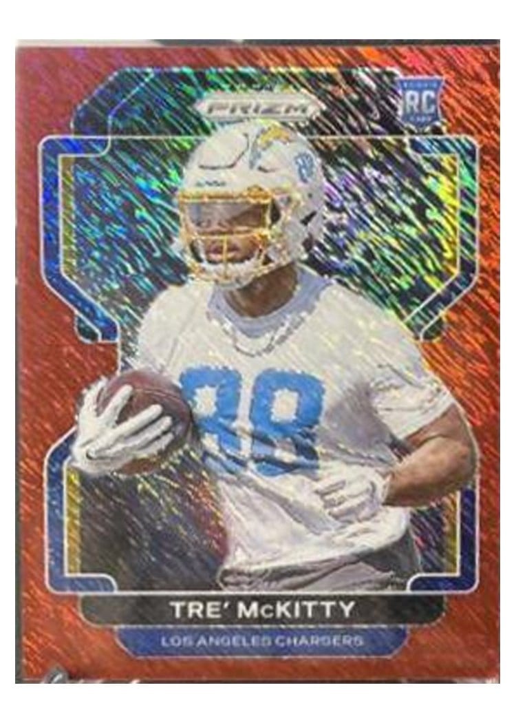 2021 Panini Prizm Base Set Tre' McKitty #416 card