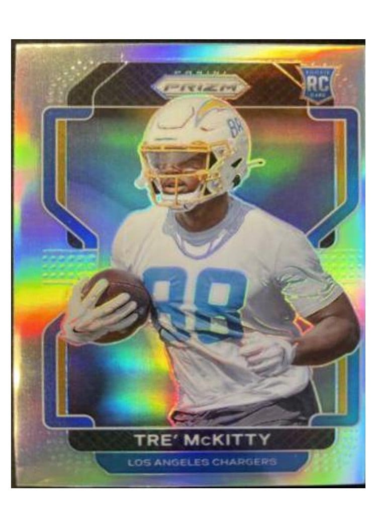 2021 Panini Prizm Base Set Tre' McKitty #416 card