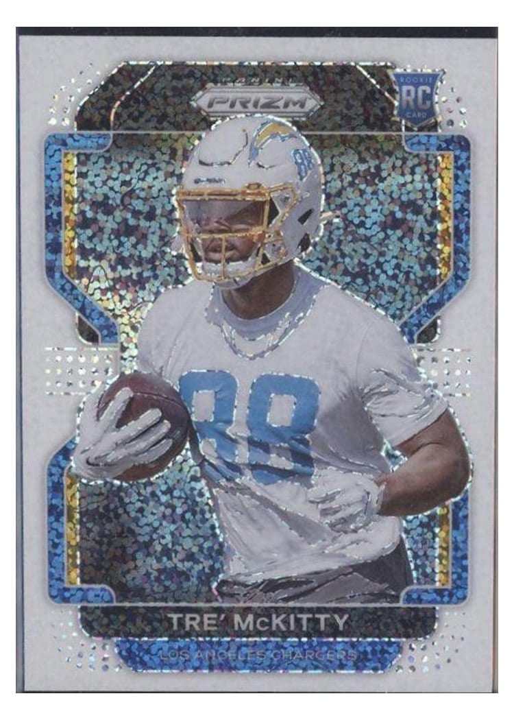 2021 Panini Prizm Base Set Tre' McKitty #416 card