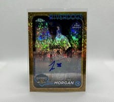 2024 Topps Pro Debut Chrome Autographs Tre' Morgan #PDC-18 card