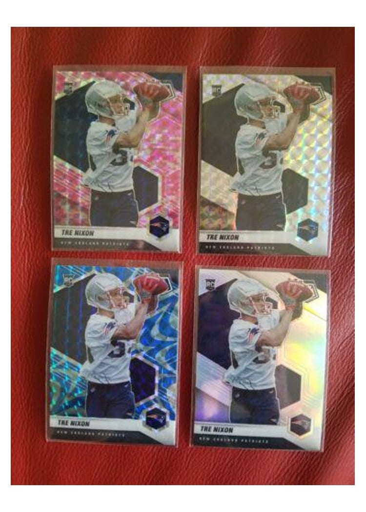 2021 Panini Mosaic Base Set Tre Nixon Silver #398 card