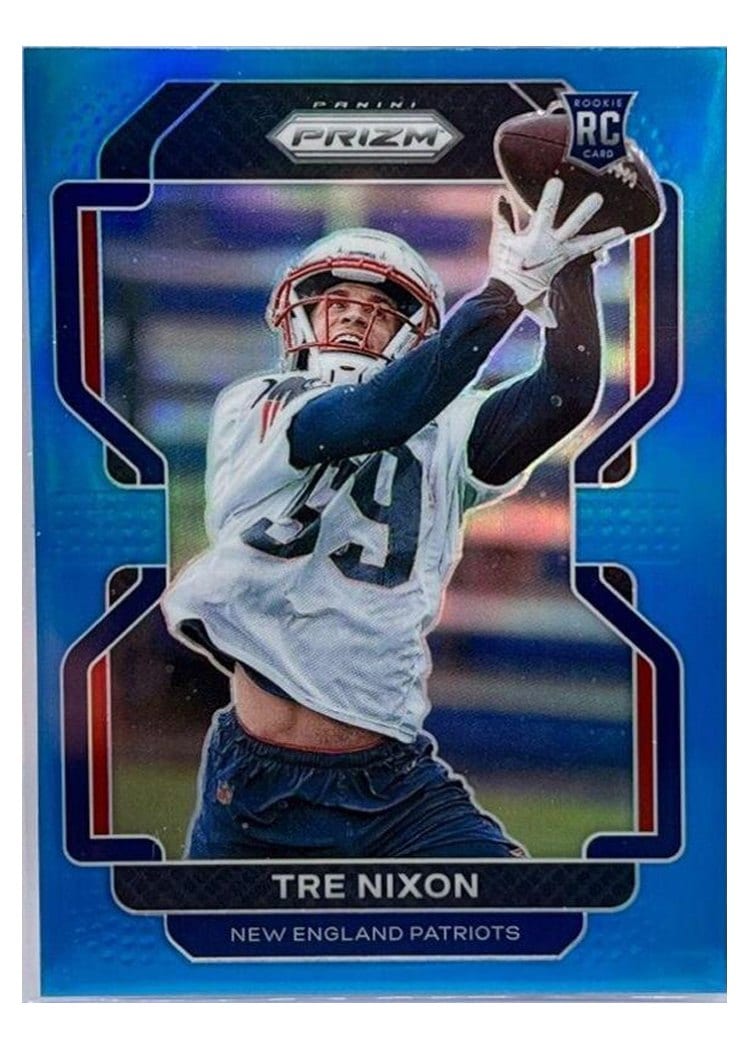 2021 Panini Prizm Base Set Tre Nixon Blue Prizm #428 card