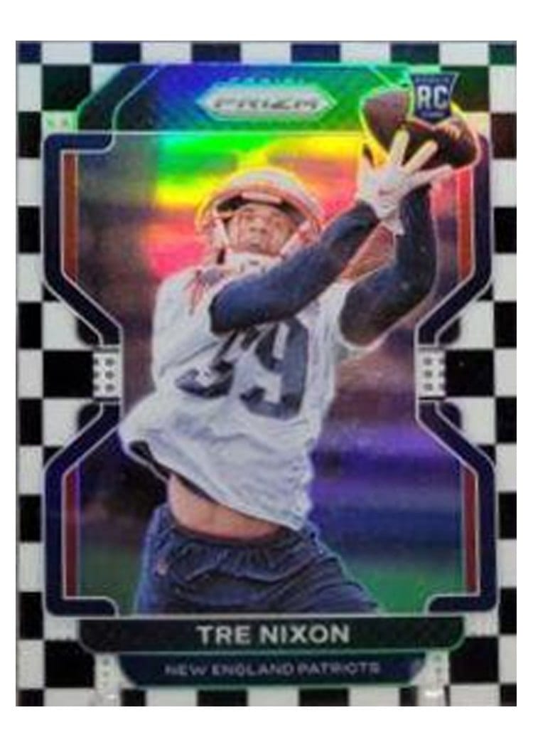 2021 Panini Prizm Base Set Tre Nixon Black and White Checker Prizm #428 card