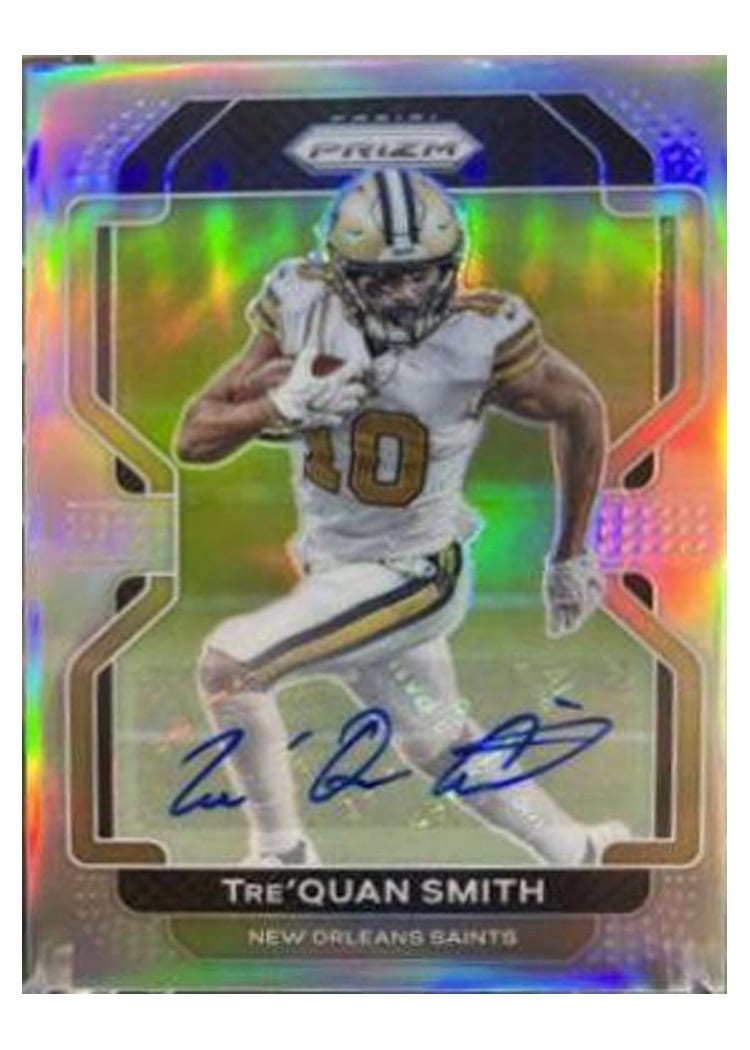 2021 Panini Prizm Base Set Tre'Quan Smith #302 card