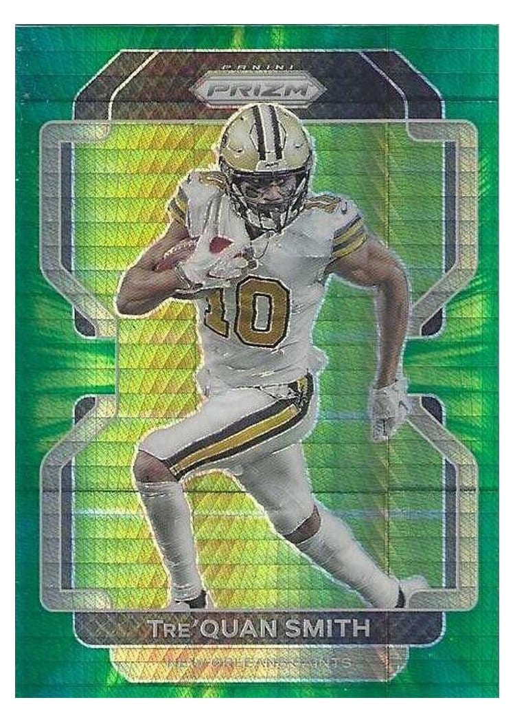 2021 Panini Prizm Base Set Tre'Quan Smith #302 card