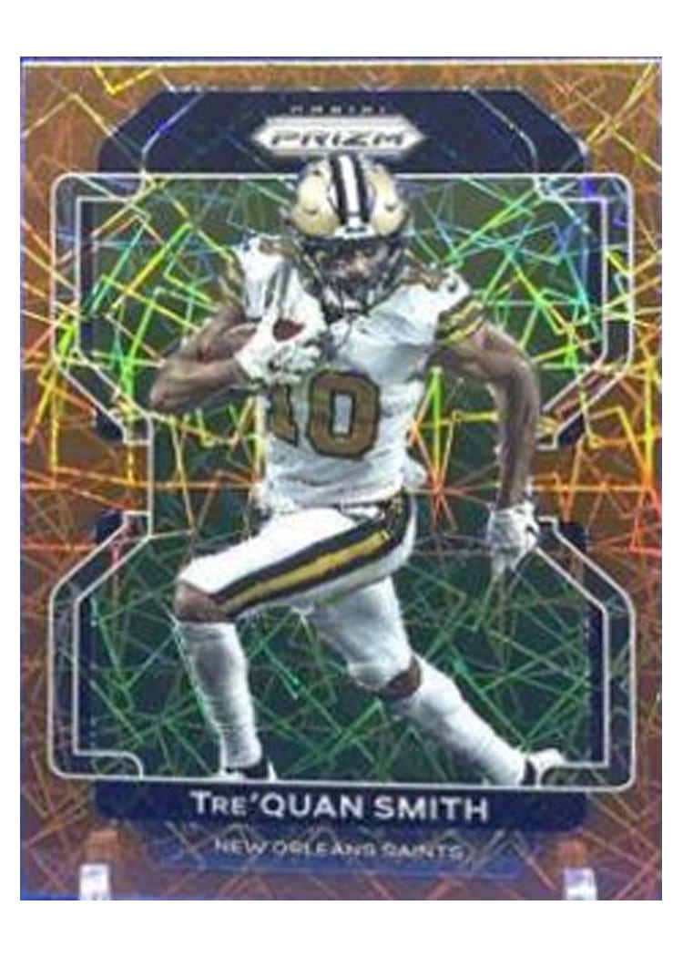2021 Panini Prizm Base Set Tre'Quan Smith Orange Ice Prizm #302 card