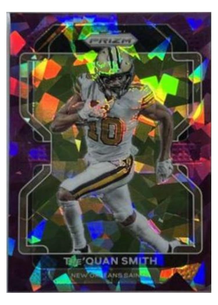 2021 Panini Prizm Base Set Tre'Quan Smith #302 card