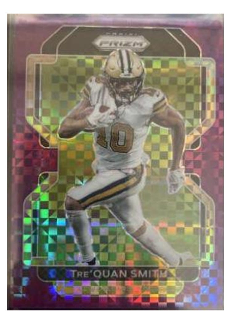 2021 Panini Prizm Base Set Tre'Quan Smith #302 card
