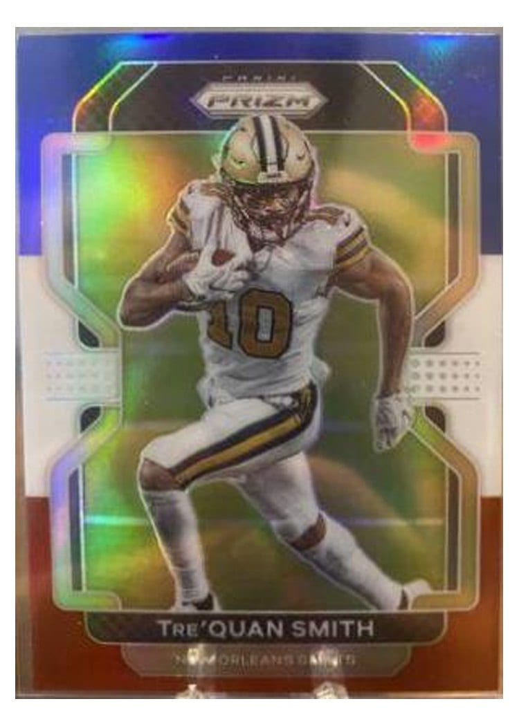2021 Panini Prizm Base Set Tre'Quan Smith #302 card