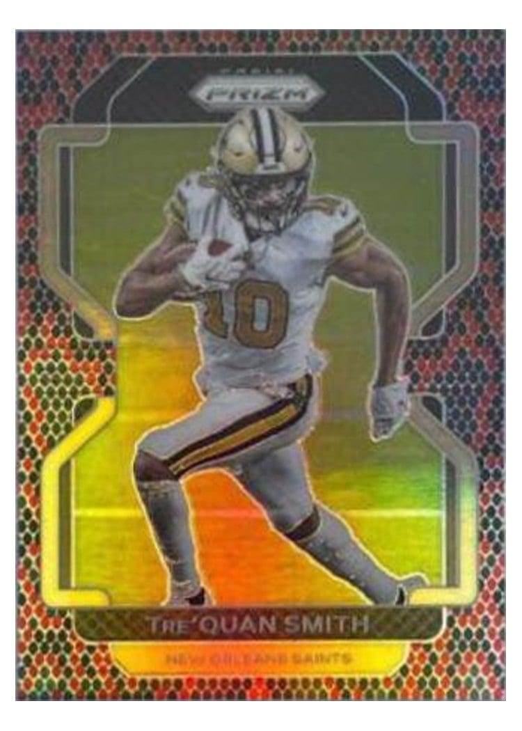 2021 Panini Prizm Base Set Tre'Quan Smith #302 card