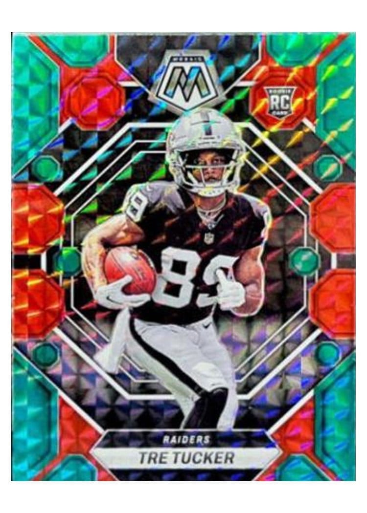2023 Panini Mosaic Base Set Tre Tucker #366 card