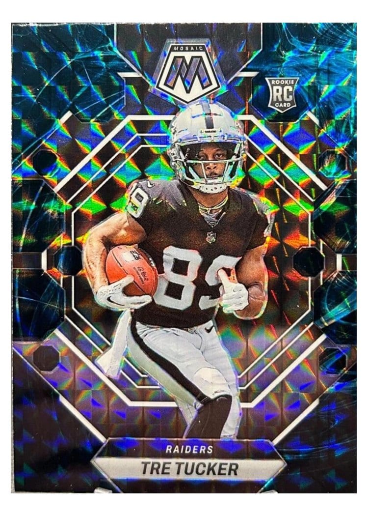2023 Panini Mosaic Base Set Tre Tucker #366 card