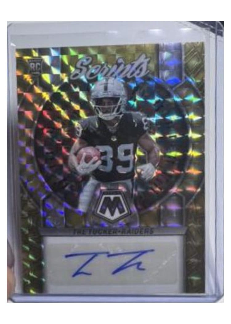 2023 Panini Mosaic Base Set Tre Tucker #366 card