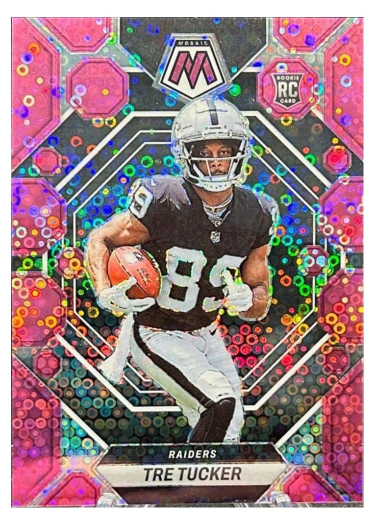 2023 Panini Mosaic Base Set Tre Tucker #366 card