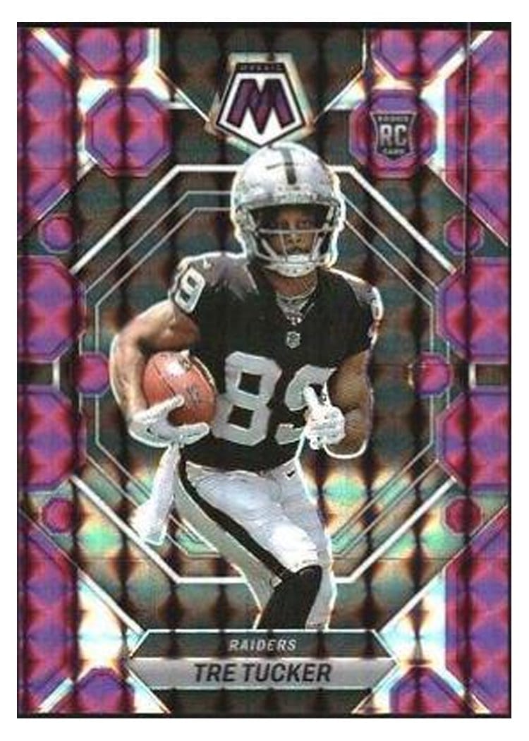 2023 Panini Mosaic Base Set Tre Tucker #366 card