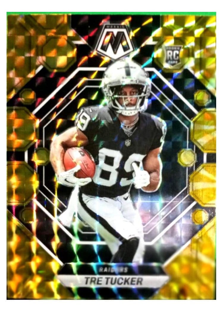 2023 Panini Mosaic Base Set Tre Tucker #366 card