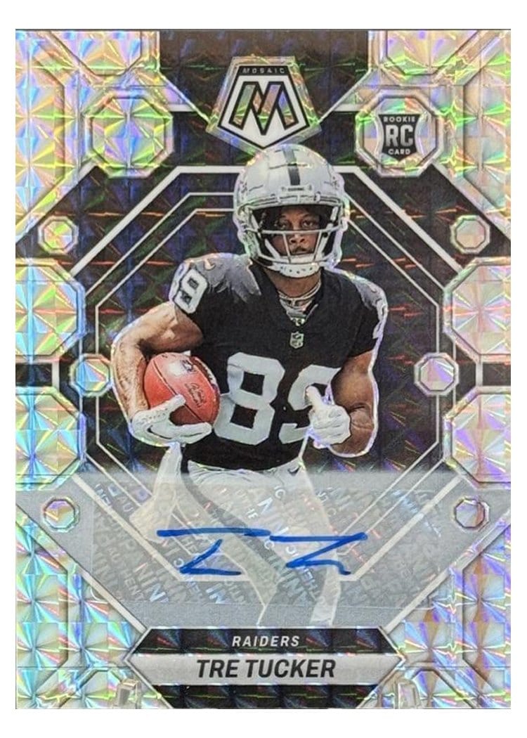 2023 Panini Mosaic Base Set Tre Tucker #366 card