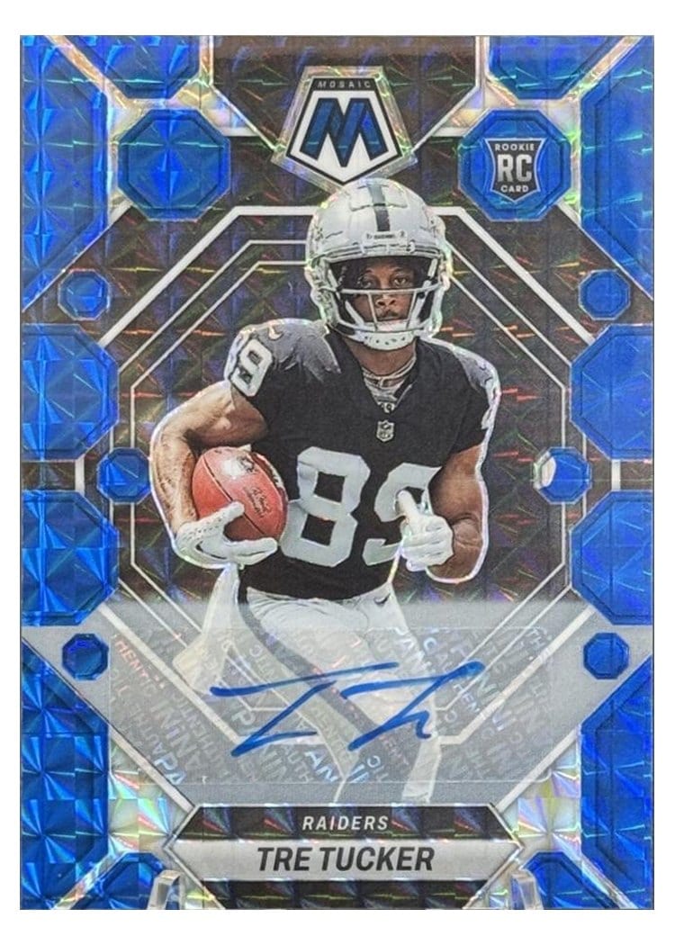 2023 Panini Mosaic Base Set Tre Tucker #366 card