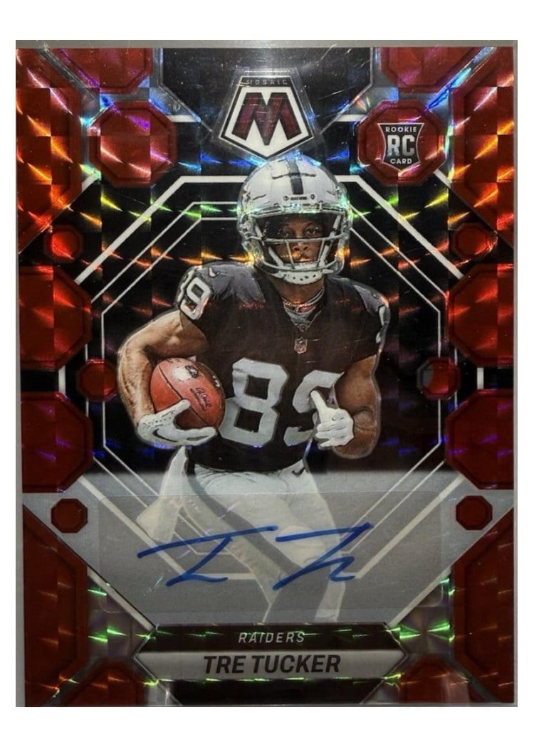 2023 Panini Mosaic Base Set Tre Tucker #366 card