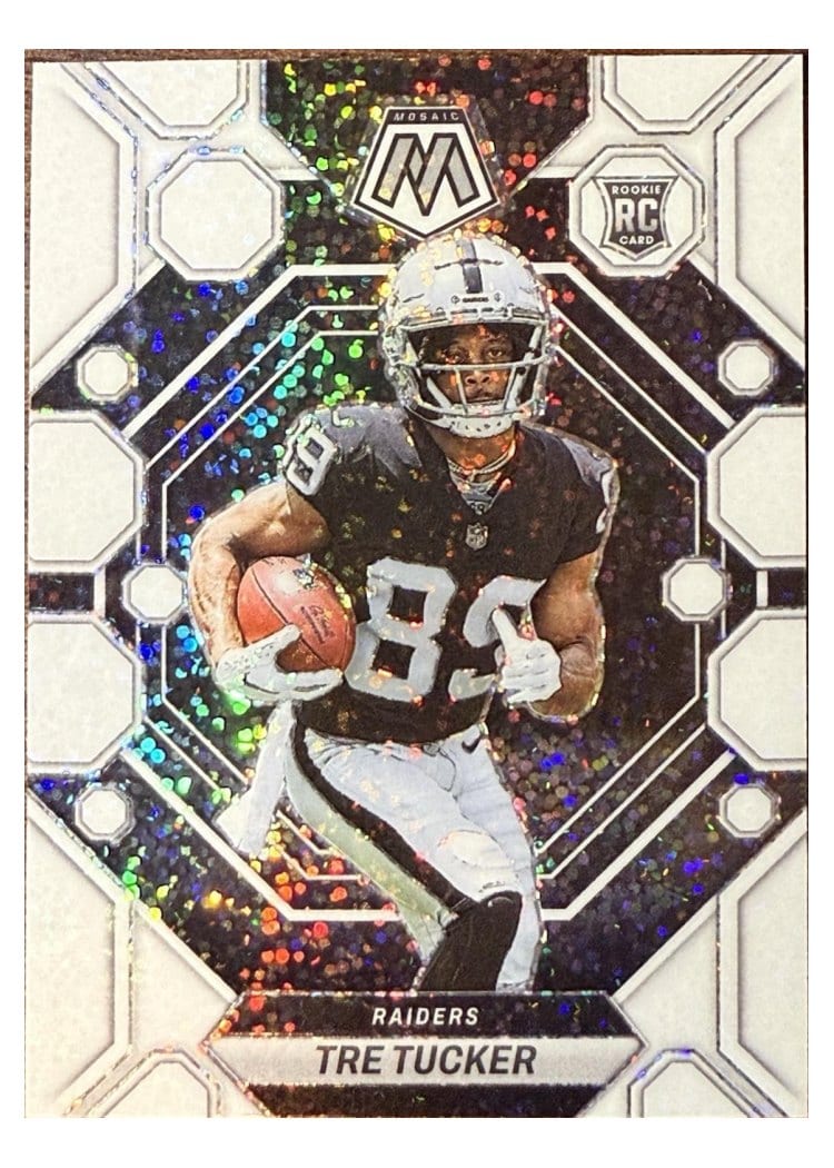 2023 Panini Mosaic Base Set Tre Tucker #366 card