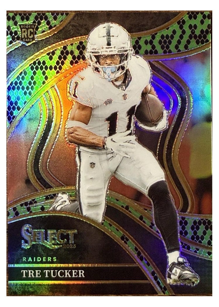2023 Panini Select Base Set Tre Tucker Snakeskin Prizm #214