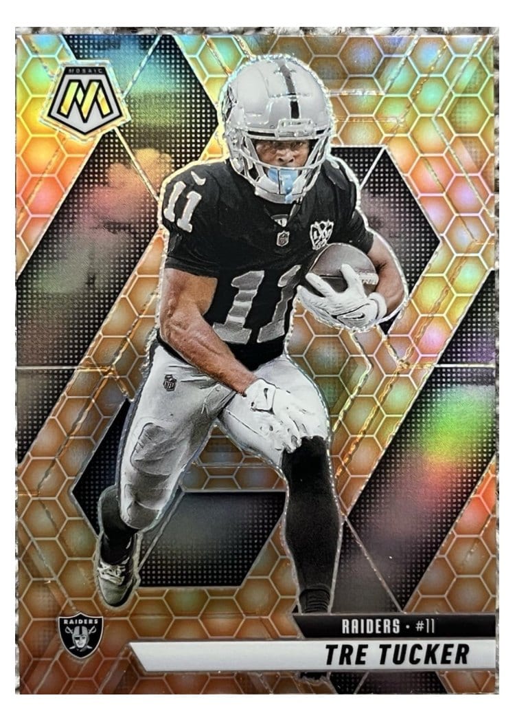 2025 Panini Mosaic Base Set Tre Tucker #218 card