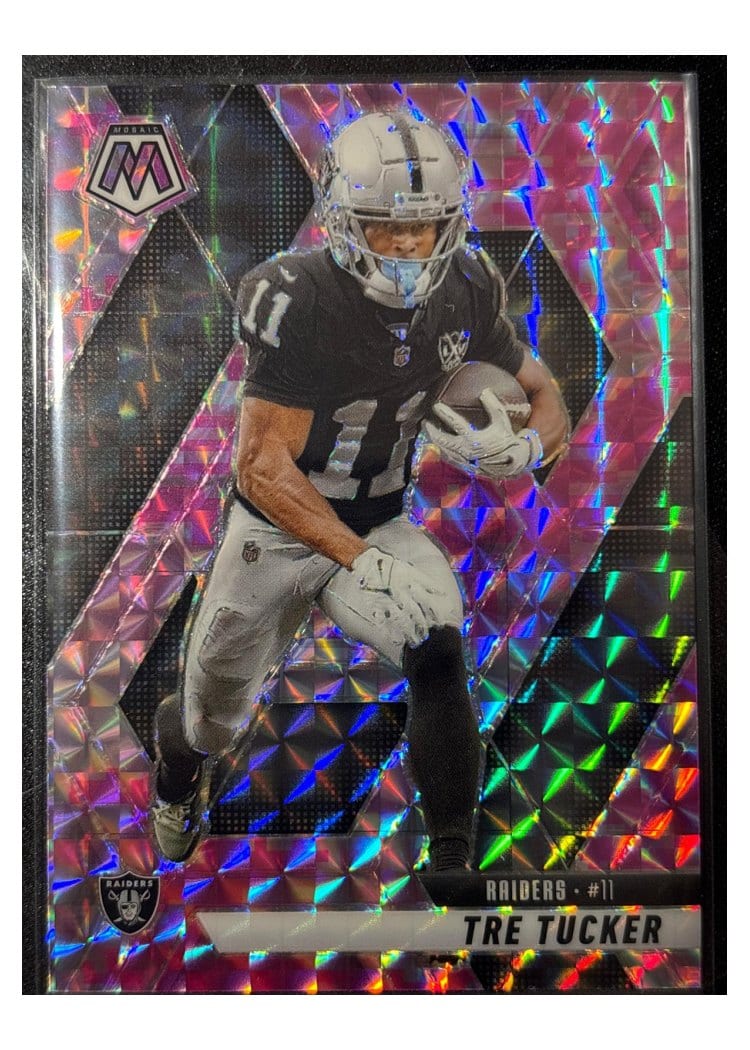 2025 Panini Mosaic Base Set Tre Tucker #218 card
