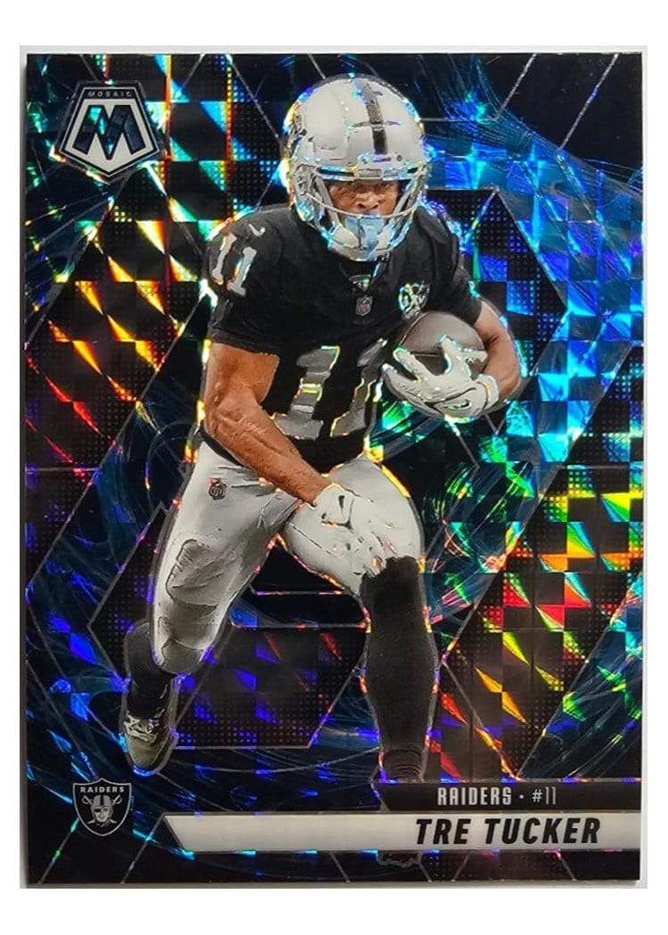 2025 Panini Mosaic Base Set Tre Tucker #218 card