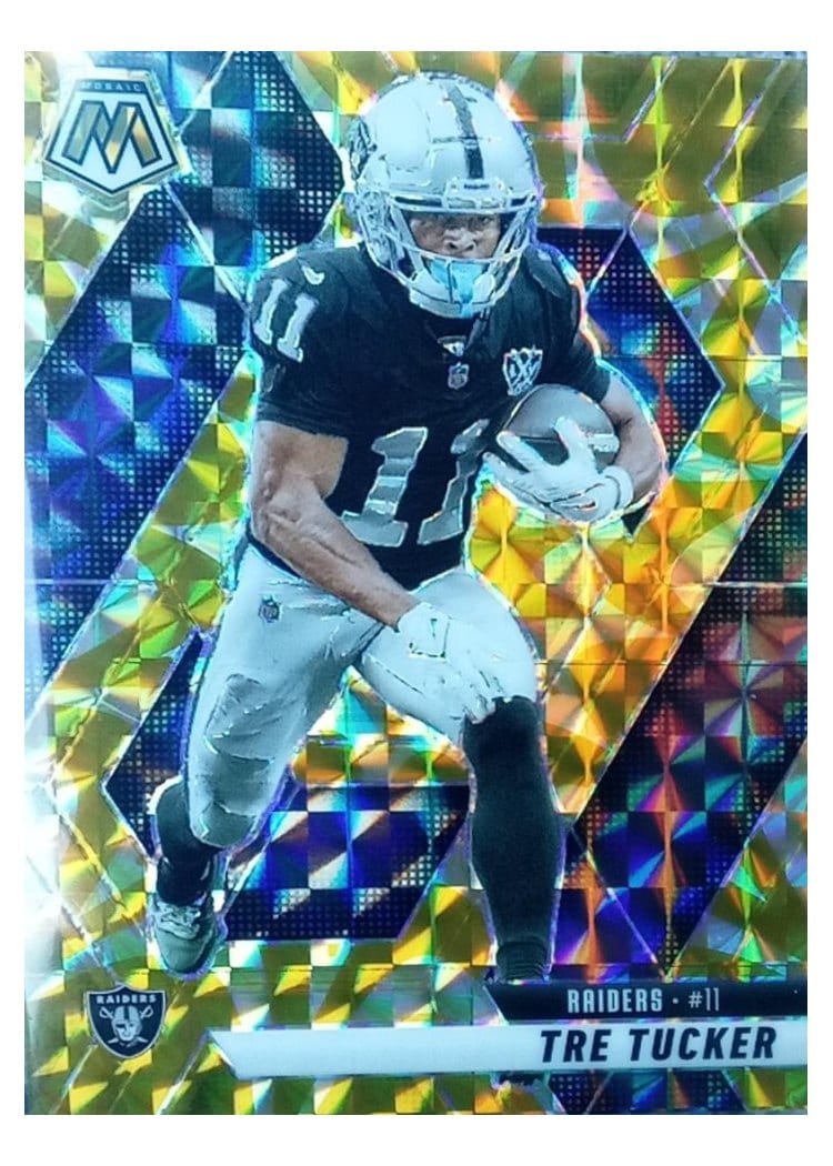 2025 Panini Mosaic Base Set Tre Tucker #218 card