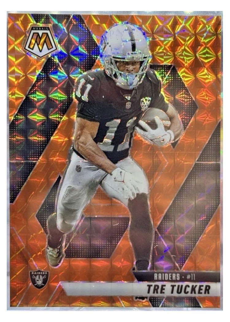 2025 Panini Mosaic Base Set Tre Tucker #218 card