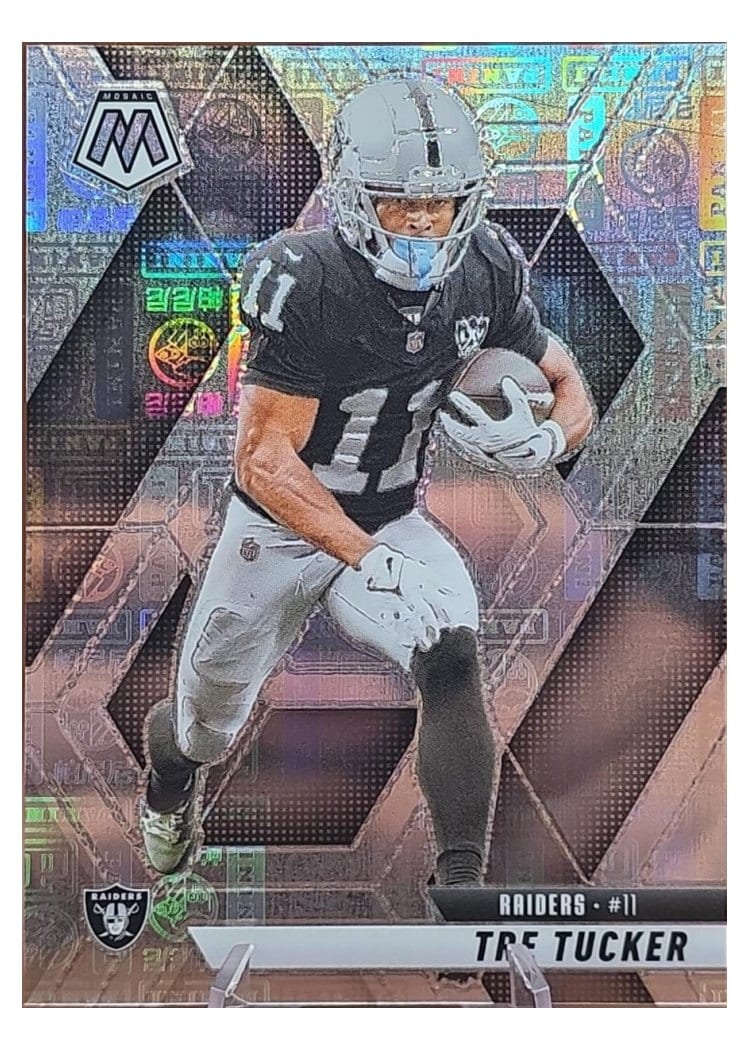 2025 Panini Mosaic Base Set Tre Tucker #218 card