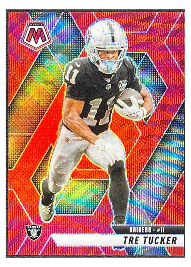 2025 Panini Mosaic Base Set Tre Tucker #218 card