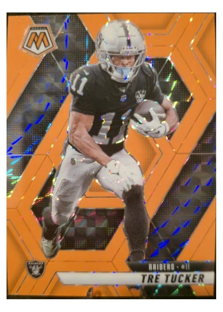 2025 Panini Mosaic Base Set Tre Tucker #218 card