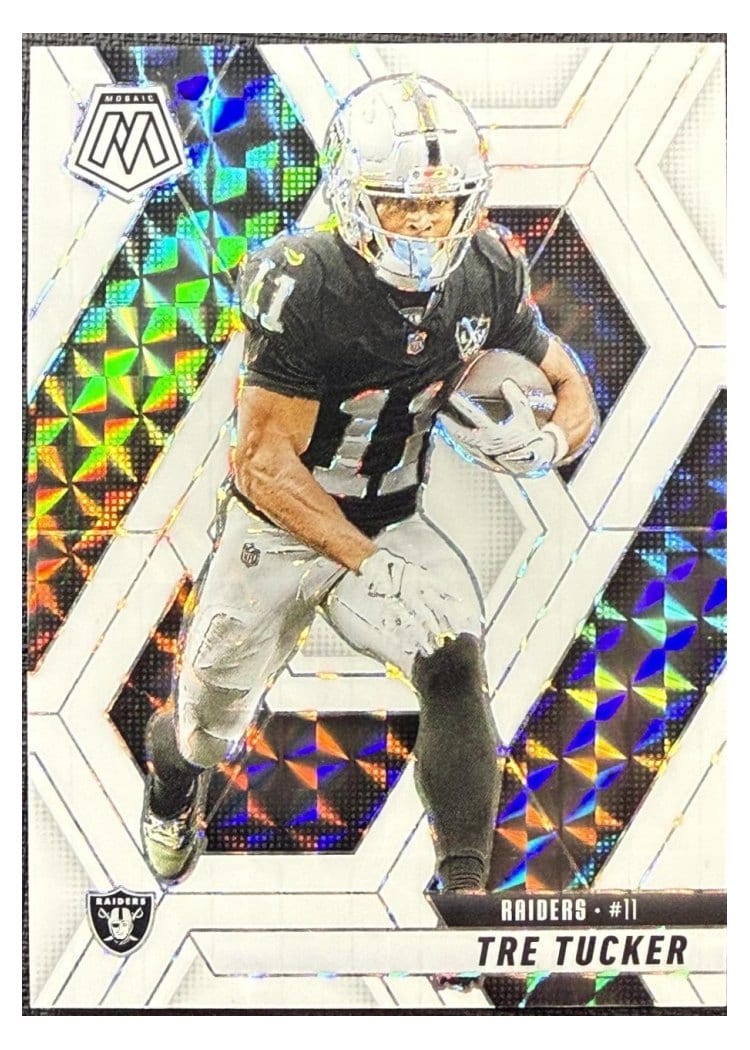 2025 Panini Mosaic Base Set Tre Tucker #218 card