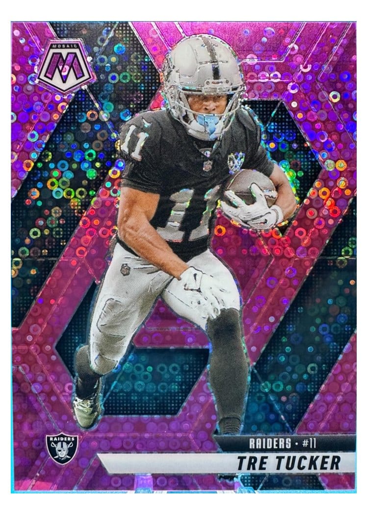 2025 Panini Mosaic Base Set Tre Tucker #218 card