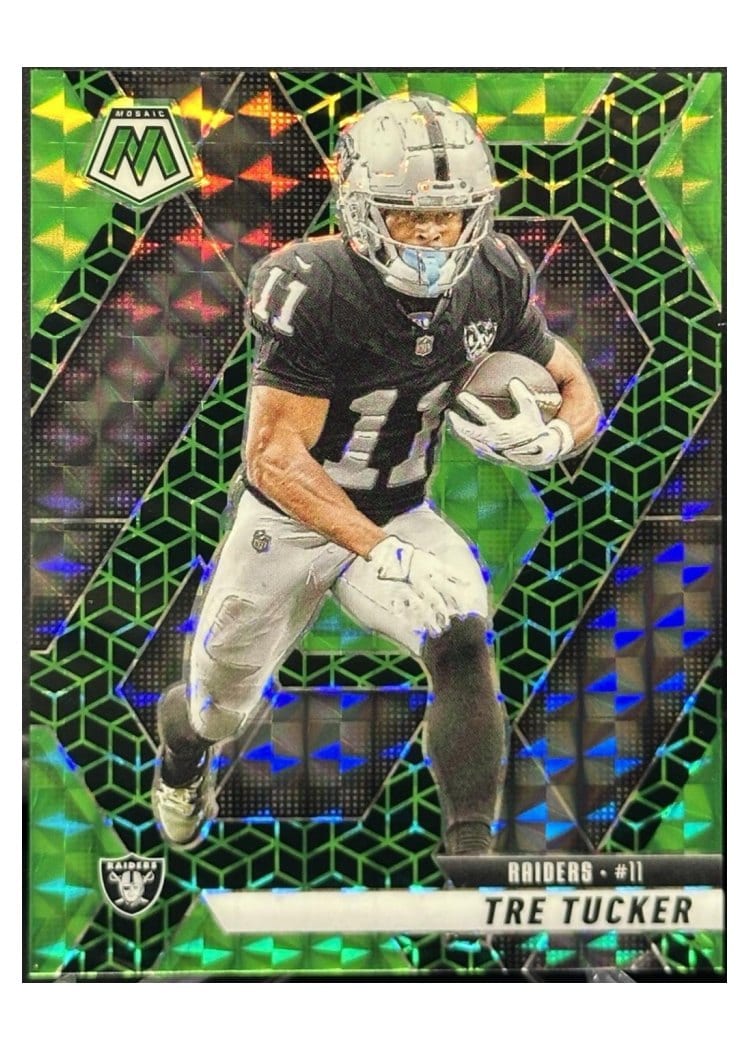 2025 Panini Mosaic Base Set Tre Tucker #218 card