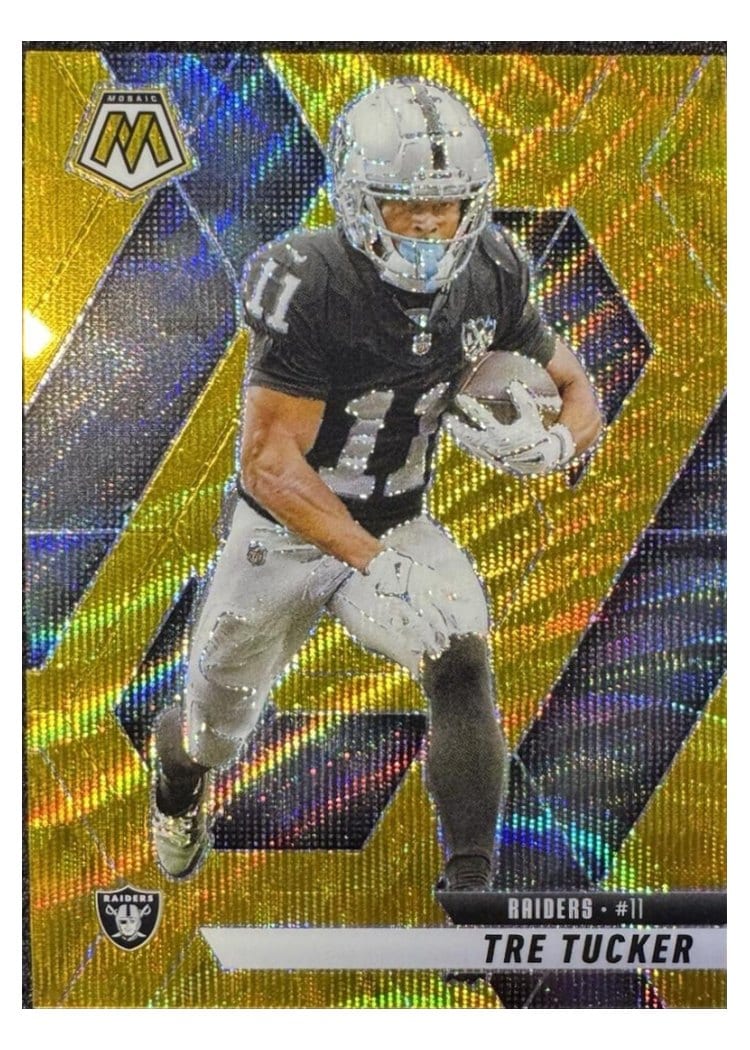 2025 Panini Mosaic Base Set Tre Tucker #218 card