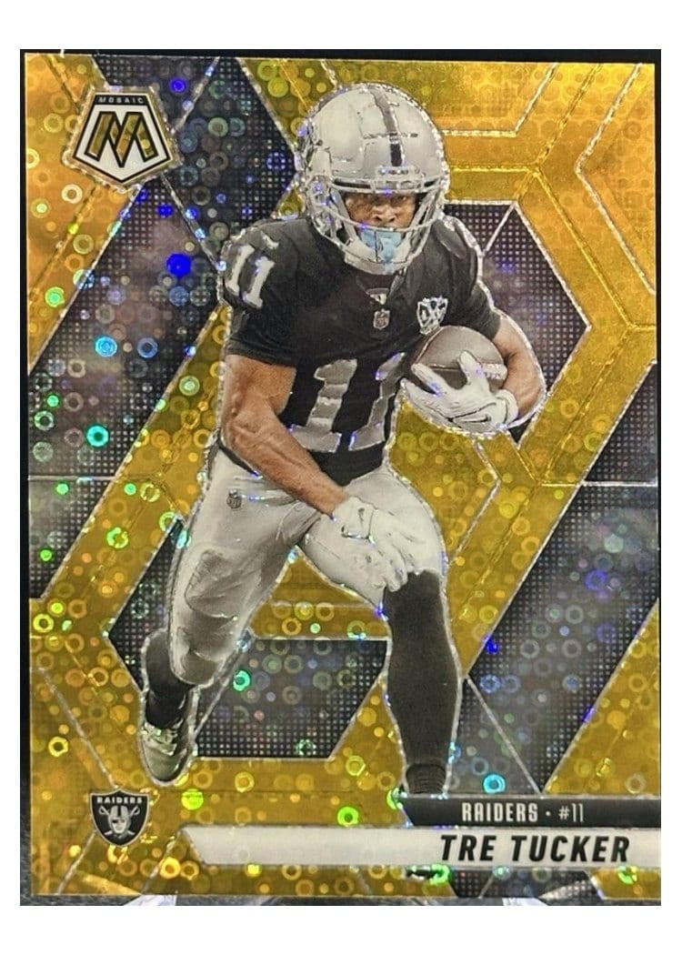 2025 Panini Mosaic Base Set Tre Tucker #218 card