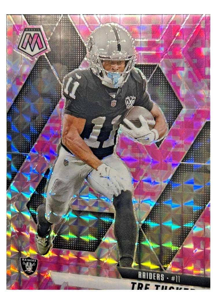 2025 Panini Mosaic Base Set Tre Tucker #218 card