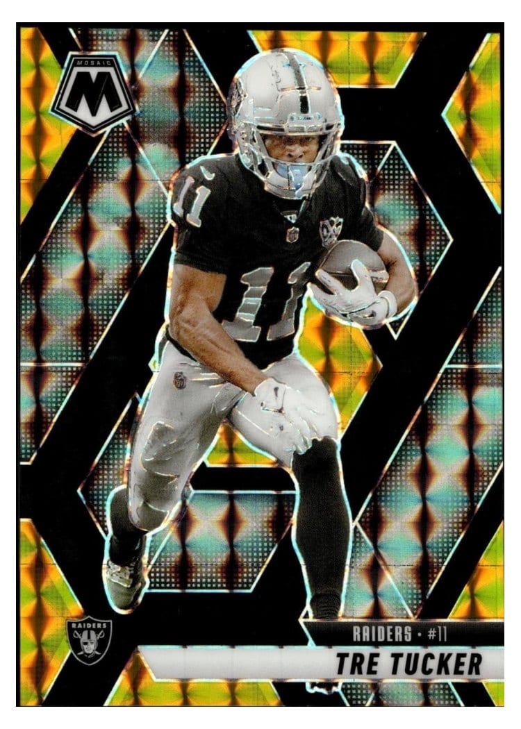 2025 Panini Mosaic Base Set Tre Tucker #218 card