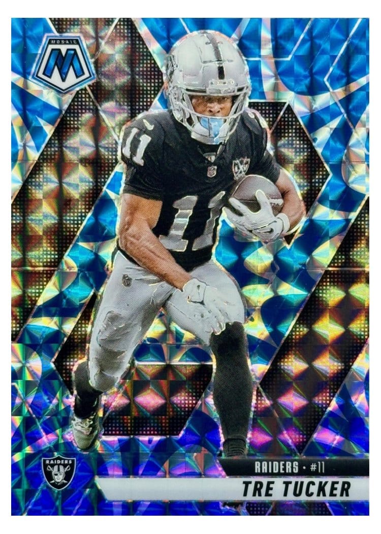 2025 Panini Mosaic Base Set Tre Tucker #218 card