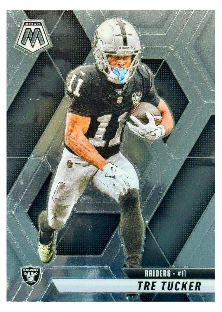 2025 Panini Mosaic Base Set Tre Tucker #218 card