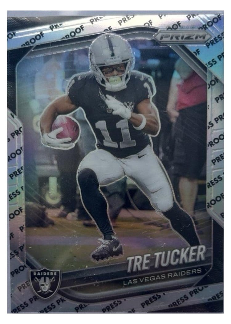 2025 Panini Prizm Base Set Tre Tucker #162 card