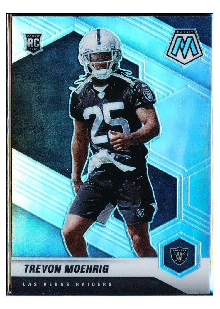 2021 Panini Mosaic Base Set Tre'von Moehrig #383 card