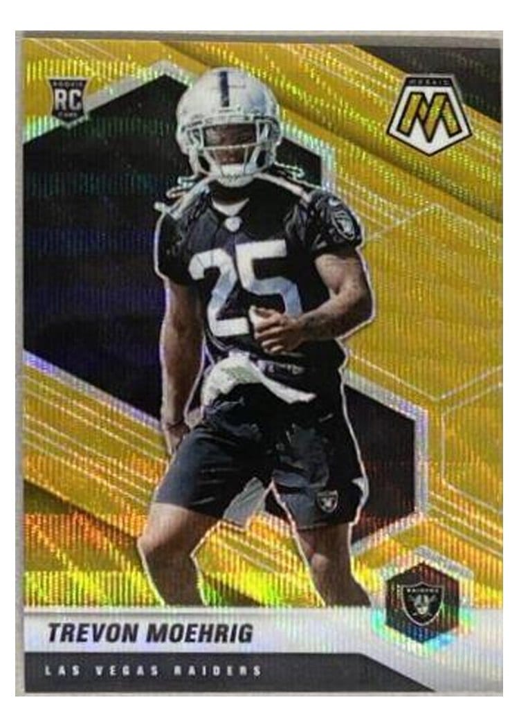 2021 Panini Mosaic Base Set Tre'von Moehrig #383 card